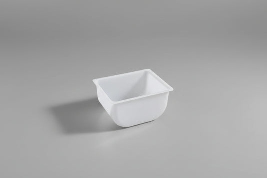 Tablecraft 1.5 Pint White Condiment Dispenser Insert 106