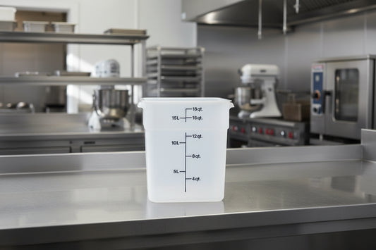 Cambro 18 Qt CAMSQUARES® CLASSIC – POLY 18SFSP148