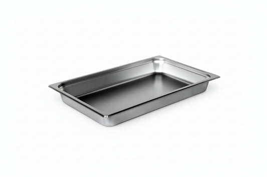 Thunder Group STPA2002 Full Size x 2" Steam Pan, Anti-Jam