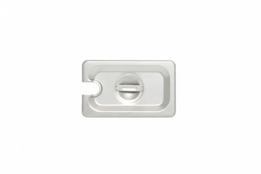 Thunder Group STPA5190CS Ninth Size Steam Pan Cover - Notched, Stainless