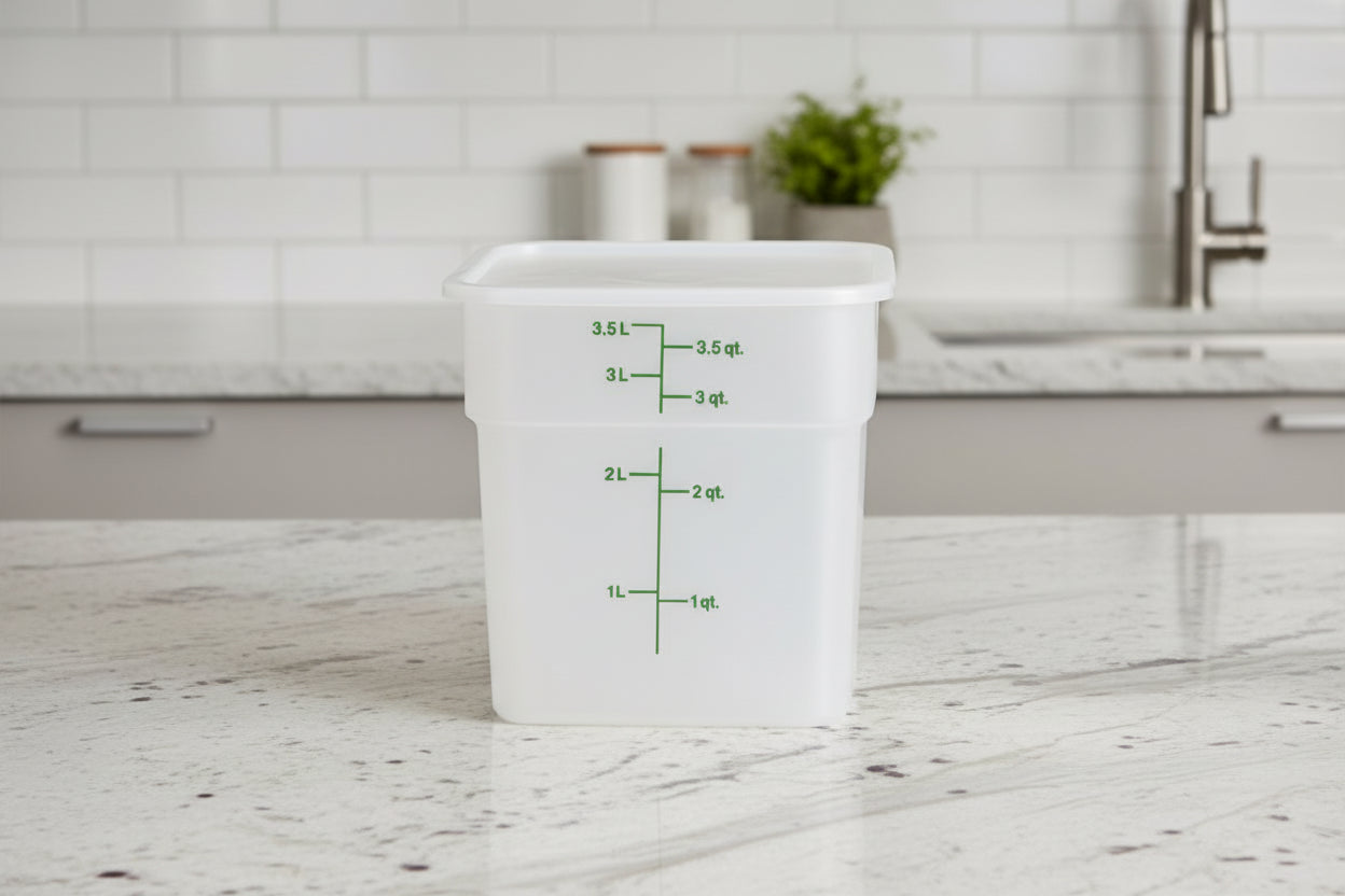 Cambro 4 Qt CAMSQUARES® CLASSIC – POLY 4SFSP148