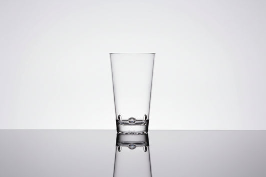 G.E.T. Loft 16 oz. SAN Plastic Stackable Mixing / Pint Glass SW-1475-CL