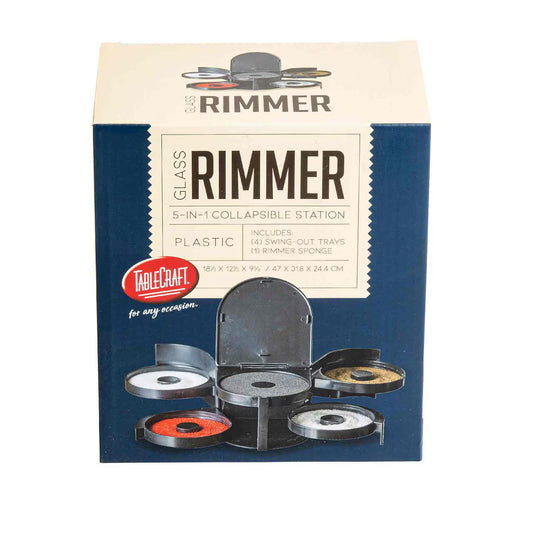 Tablecraft Five Tray Glass Rimmer H5633