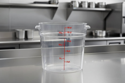 Cambro 18 Qt CLASSIC CAMWEAR® CAMROUNDS RFSCW18135