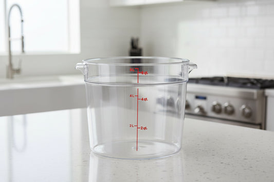 Cambro 6 Qt CLASSIC CAMWEAR® CAMROUNDS RFSCW6135