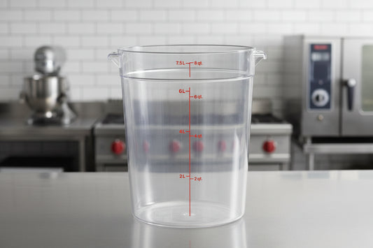 Cambro 8 Qt CLASSIC CAMWEAR® CAMROUNDS RFSCW8135