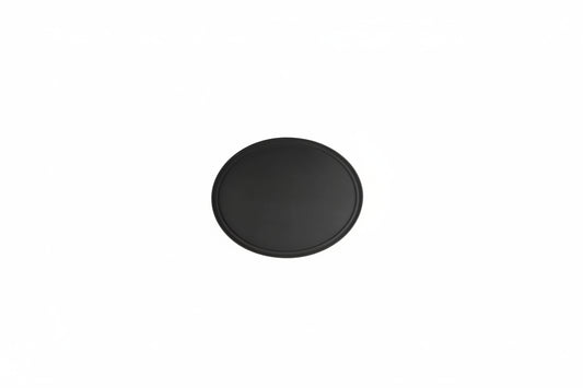 Thunder Group 22" X 27" OVAL TRAY, BLACK, FIBERGLASS PLFT2700BK