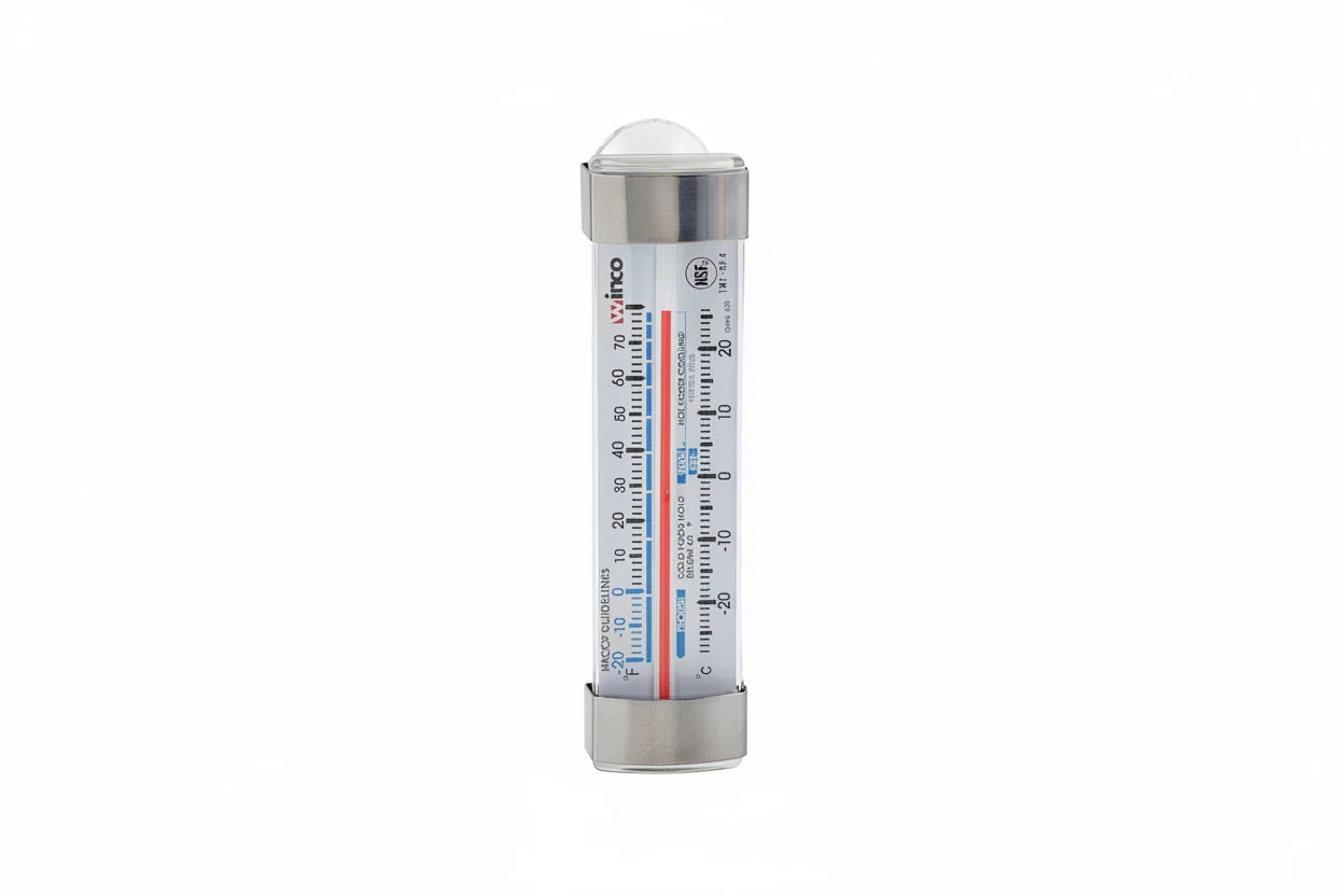 Winco Refrigerator/Freezer Thermometer, Suction Cup TMT-RF4