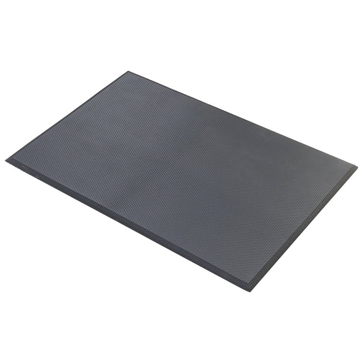 Winco FMG-23K - Anti-Fatigue Rubberized Gel Foam Floor Mat, Black