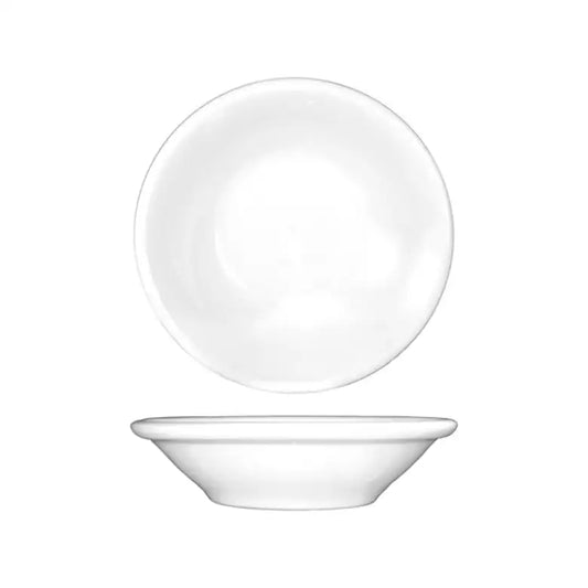 ITI 4 3/4 oz Round Brighton™ Fruit Bowl - Porcelain, European White (BR-11)