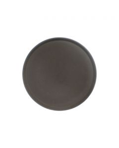 Thunder Group 14" ROUND TRAY, BROWN, FIBERGLASS PLFT1400BR